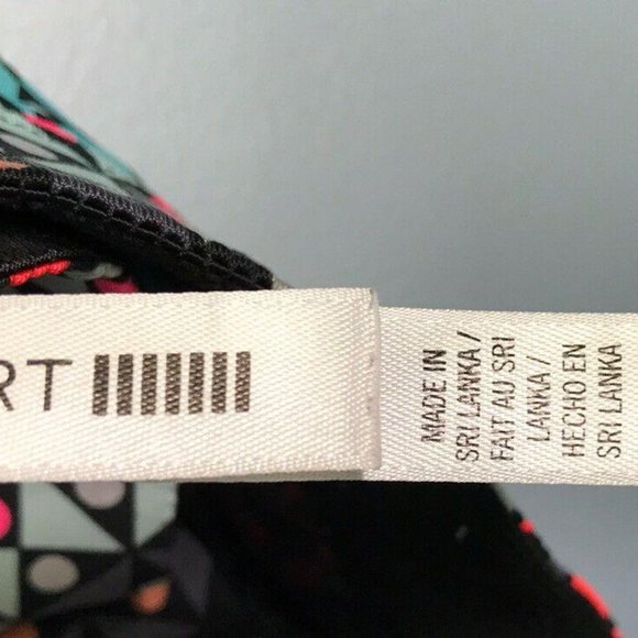 VSX Sport Victoria's Secret Women's Bra S/P Orange Blue Gray Black Mesh - Picture 5 of 6